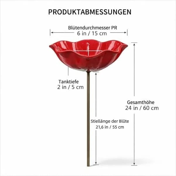 🎁49% off Mother's Day gifts 2026 –🐦Handcrafted metal flower garden stake