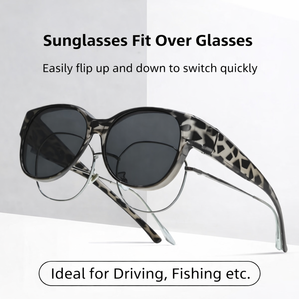 🏆 Over 50,000 sold! 49% off – 🕶 New oversized cat-eye sunglasses with polarized lenses and UV400 protection (Model 2026)