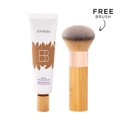 Jovrisa BB blur tinted moisturizer SPF 30 - instantly brightens, hydrates & smooths your skin