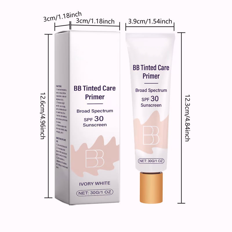 BB Blur Tinted Moisturizer SPF30 Instant Filter Skin – Brighten, Hydrate & Smooth 🎁 Free Mushroom Makeup Brush Included