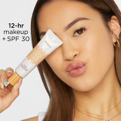 Jovrisa BB blur tinted moisturizer SPF 30 - instantly brightens, hydrates & smooths your skin