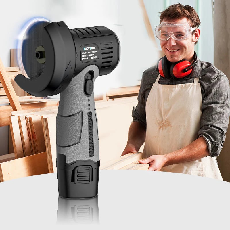 🧰12V Mini Angle Grinder with Cutting Disc