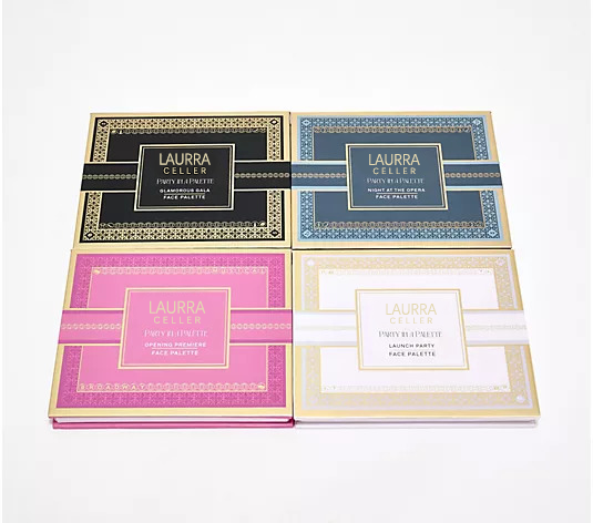 Party in a Palette – 4-in-1 Face Palette Set 💄✨ | Free Shipping When You Buy 2 ✈️