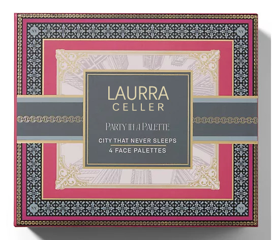 Party in a Palette – 4-in-1 Face Palette Set 💄✨ | Free Shipping When You Buy 2 ✈️
