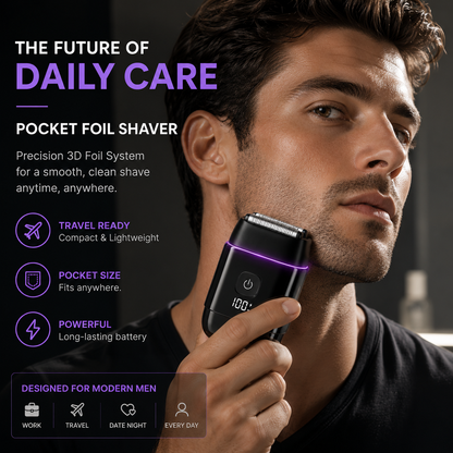 ⚡ CONLWIN Electric Foil Shaver for Men