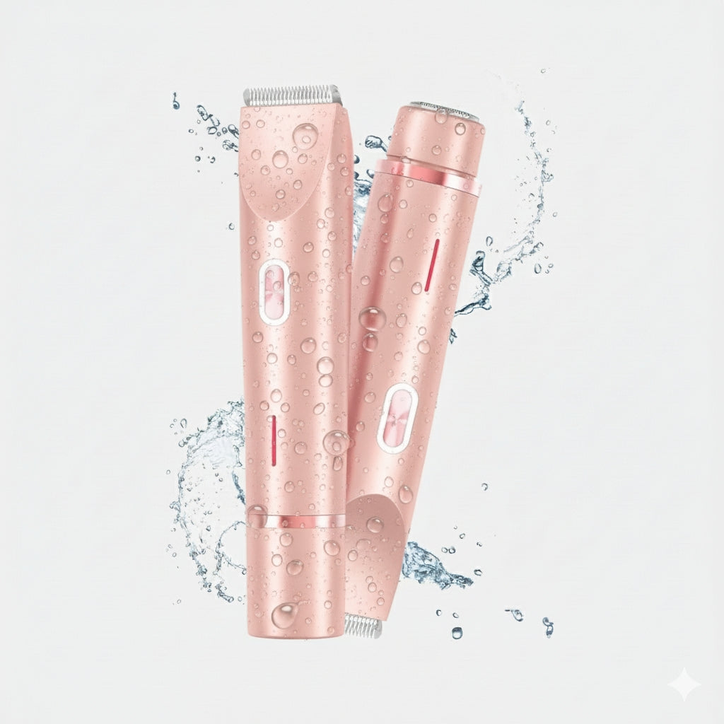 2-in-1 Painless Bikini Hair Trimmer