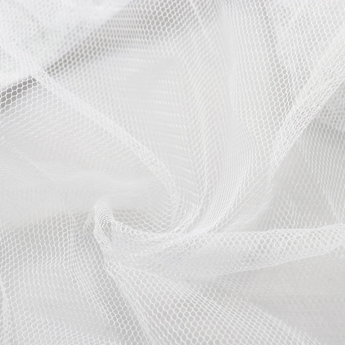 Baby Mosquito Net Stroller Mesh Cover Elastic Edge Fits Most Prams Car Seats Cradles White Protective Bug Net Cradle Mesh
