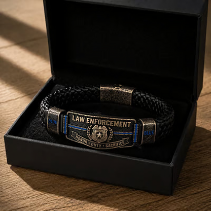 Police Tribute Price Drop -Law Enforcement Brotherhood Bracelet