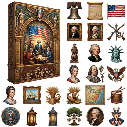 🇺🇸 America's 250th Anniversary: The Independence Advent Calendar（Be part of history）