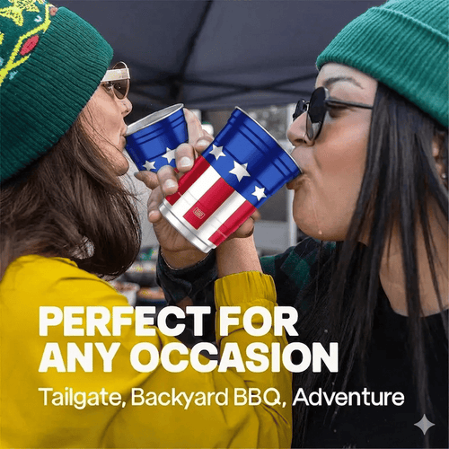 ⚡️Independence Day 50% OFF- 🦅 250th Anniversary Aluminum Party Cup — Reusable Patriotic Cups