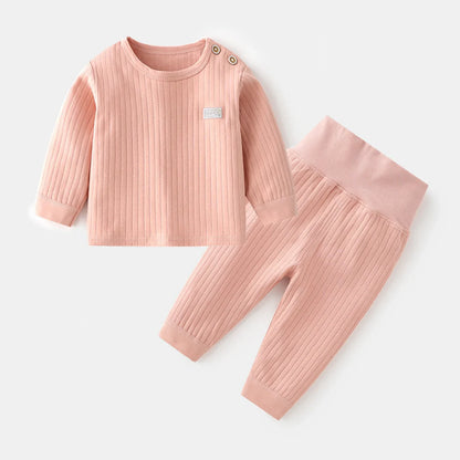 Thermal Baby Pajama Set – Warm Autumn/Winter Sleepwear for Boys & Girls