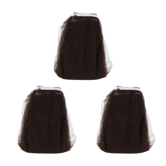 3Pcs Universal Baby Stroller Mosquito Netting Stretchable Full Cover Breathable Mesh Netting Protective Stroller Net