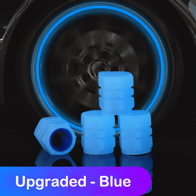 (🔥3rd Anniversary Sale) - Fluorescent Tire Valve Caps