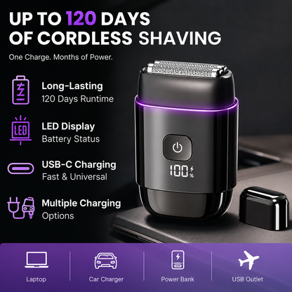 ⚡ CONLWIN Electric Foil Shaver for Men