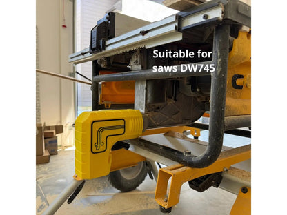 🔥LAST DAY 50% OFF - 🛠️Table Saw Dust Extraction Adapter🪵✨Vacuum-Free Gravity Dust Collection, Bucket-Ready, Zero-Cleanup Design