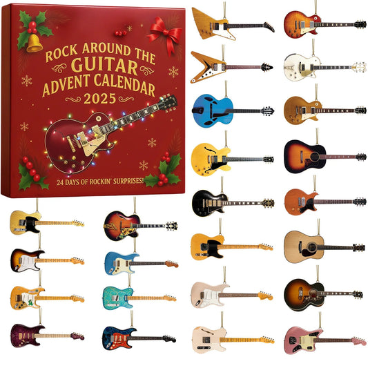 2025 Rock Around the Guitar Advent Calendar 🎸🎄