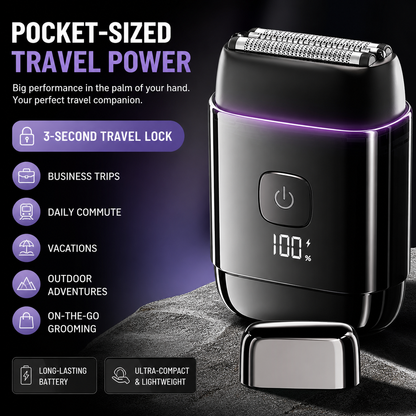 ⚡ CONLWIN Electric Foil Shaver for Men