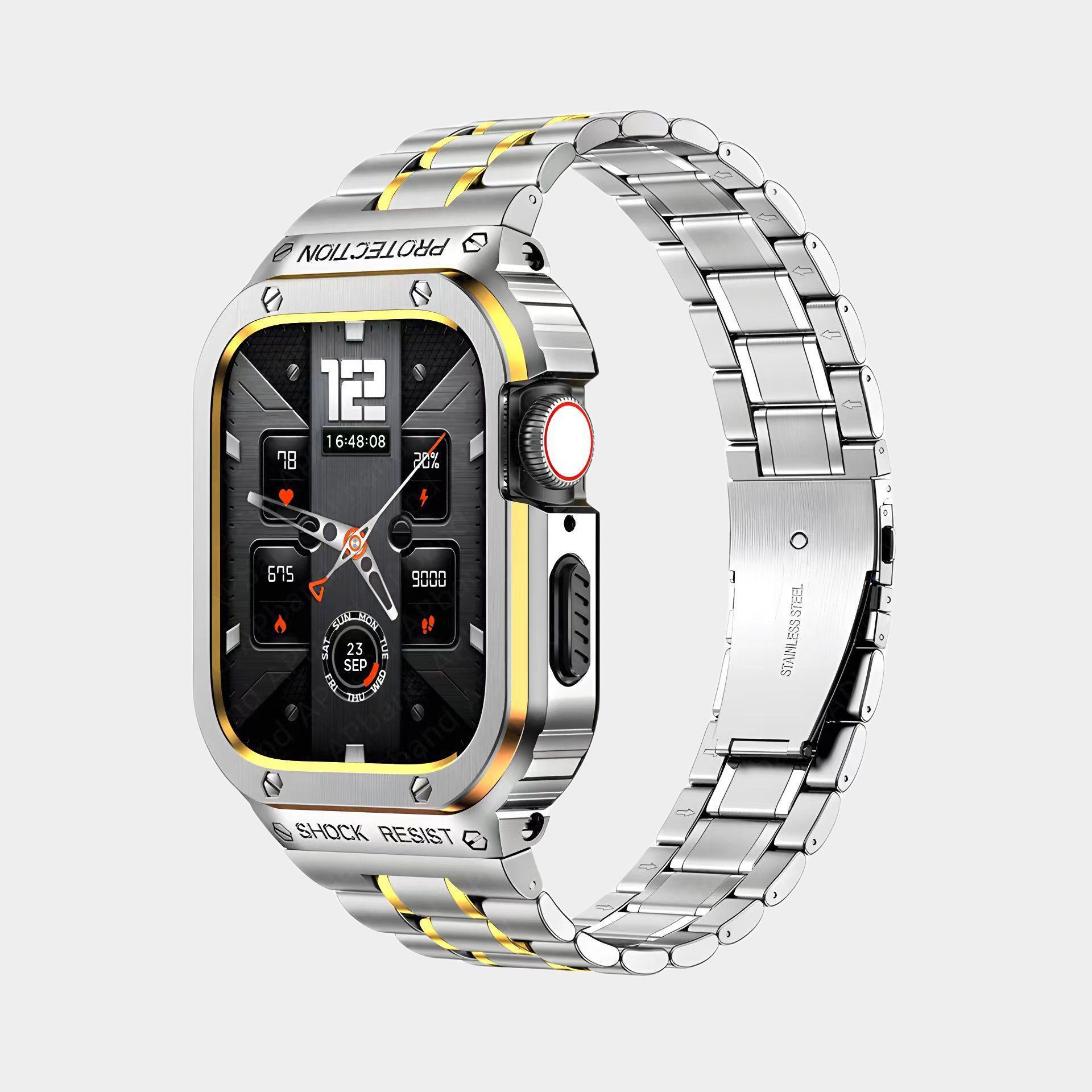 Silver Gold Stainless Steel - Silver Gold