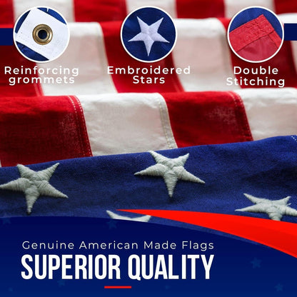 🔥2026 Best Embroidered Stars American Flags