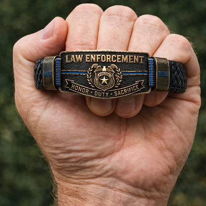Police Tribute Price Drop -Law Enforcement Brotherhood Bracelet