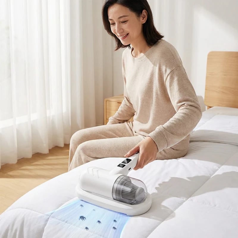 🔥NEW YEAR SALE - ONLY £15.99!!⚡50K+ SOLD!💝Bed Vacuum Cleaner with UV-C Light