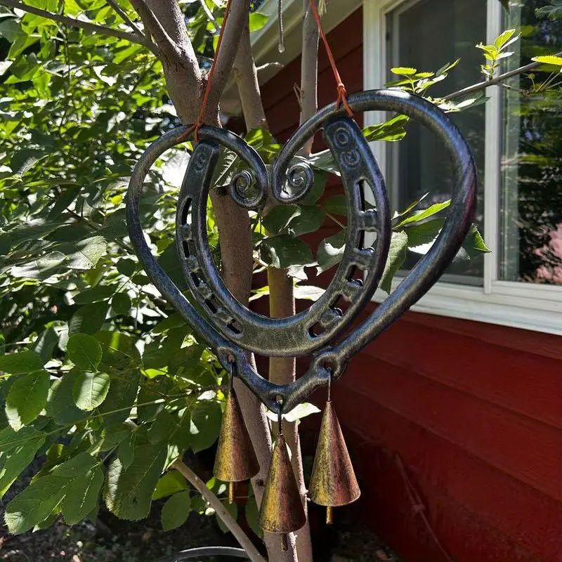 100% Handmade | The Horseshoe Heart Wind Chime ❤ (Handmade by Jordan Maynard)