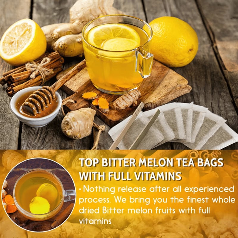 🔥 Last Day for 49% OFF🔥100% Natural Turmeric Ginger Cinnamon Tea