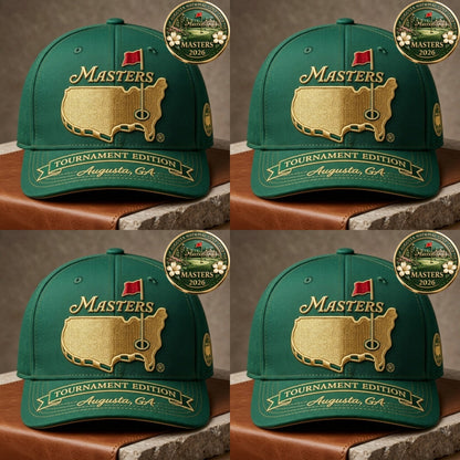 ⛳ LAST DAY 49% OFF🔥LIMITED EDITION-Masters Tournament Edition Structured Hat – Augusta National Official Style