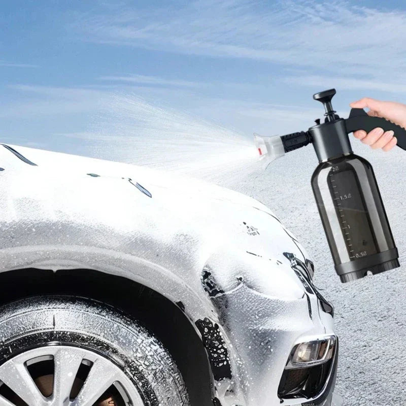 2L Pressure Foam Spray Bottle – High-Pressure Foam Sprayer for Car Washing & Home Cleaning