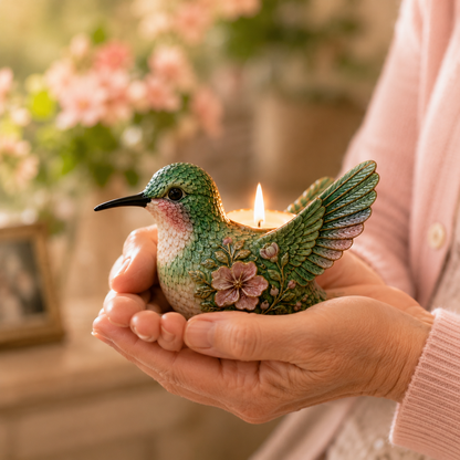 🌸Hummingbird Candle Holder Of Hope & Blessings ✨