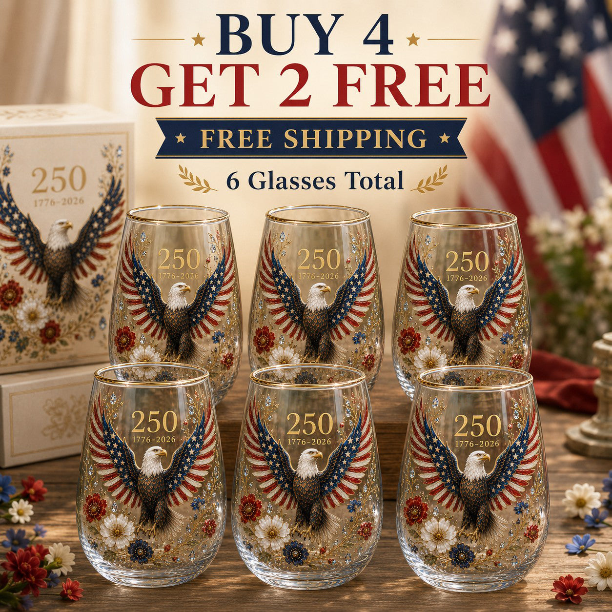 6-Glass Heritage Set