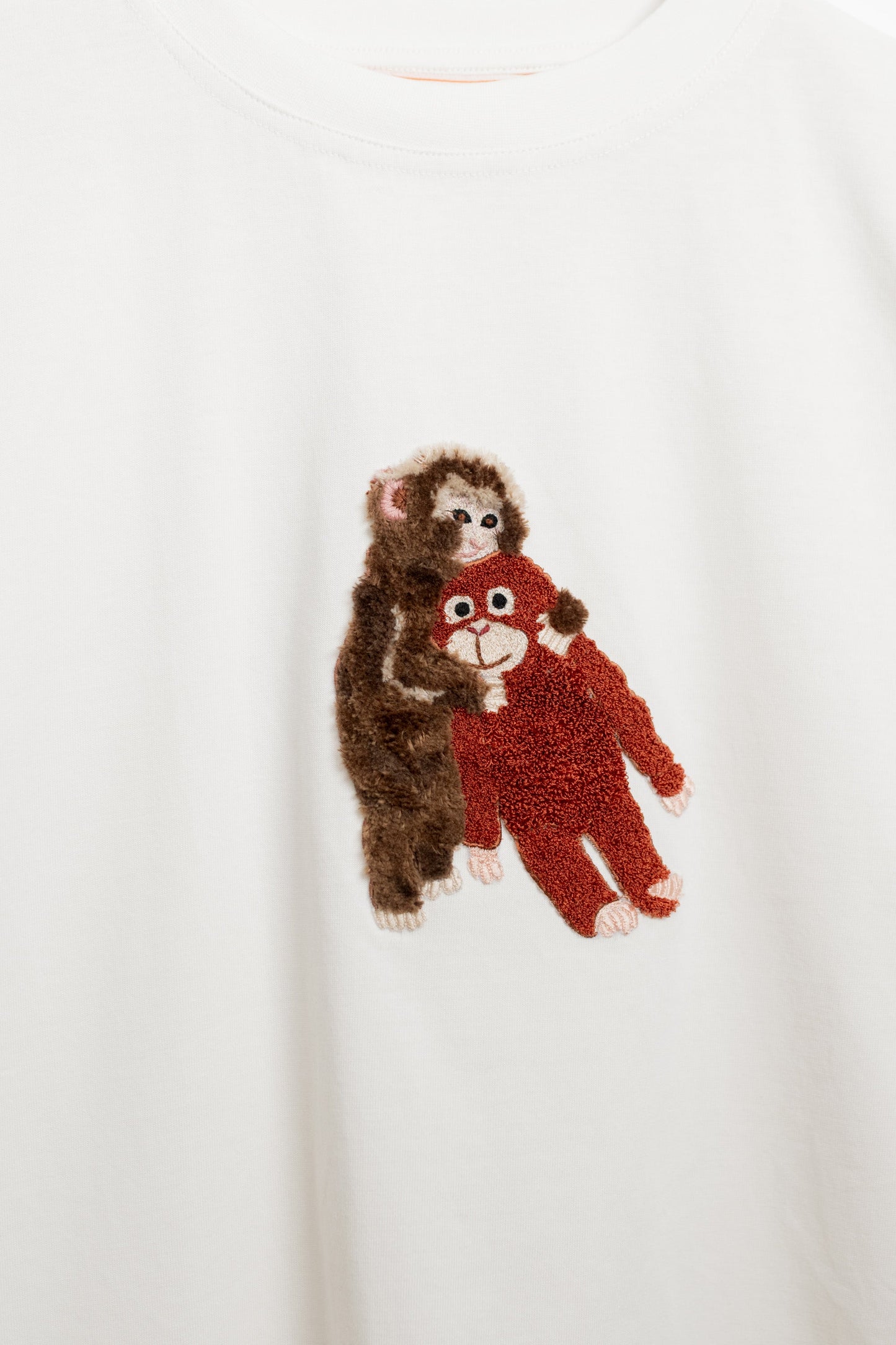 "Punch" hand embroidered T-Shirt