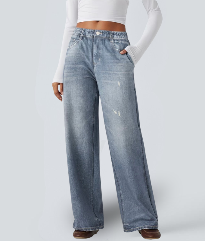 This Week Only: 50% Off 🔥 Wide Leg Jeans