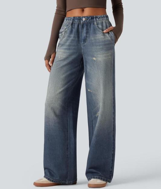 This Week Only: 50% Off 🔥 Wide Leg Jeans