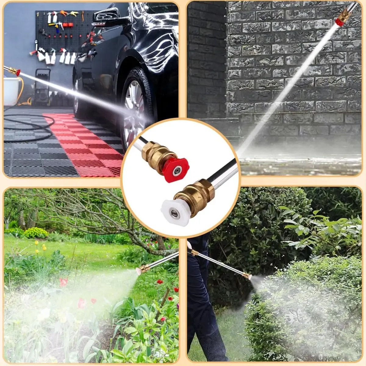 24-Hour Flash Deal🚿 Jet Nozzle Power Washer for Garden Hose – Hydro Jet High-Pressure Cleaning Wand
