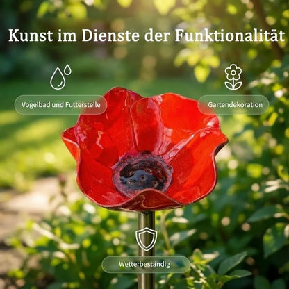 💖🎁49% off Mother's Day gifts 2026 –🐦Handcrafted metal flower garden stake