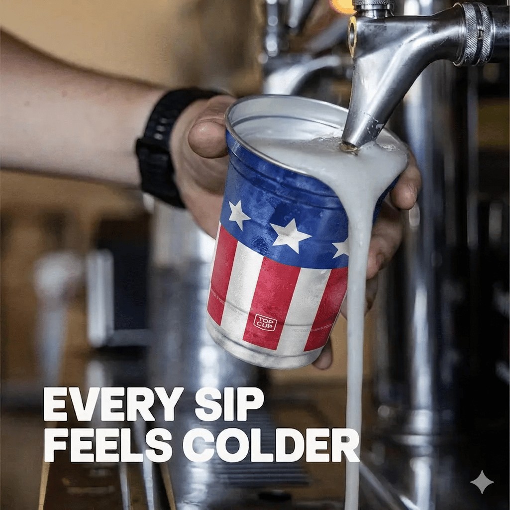 ⚡️Independence Day 50% OFF- 🦅 250th Anniversary Aluminum Party Cup — Reusable Patriotic Cups