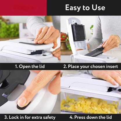 ⚡Multifunctional Vegetable chopper