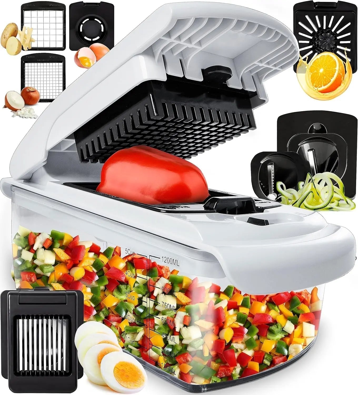 ⚡Multifunctional Vegetable chopper
