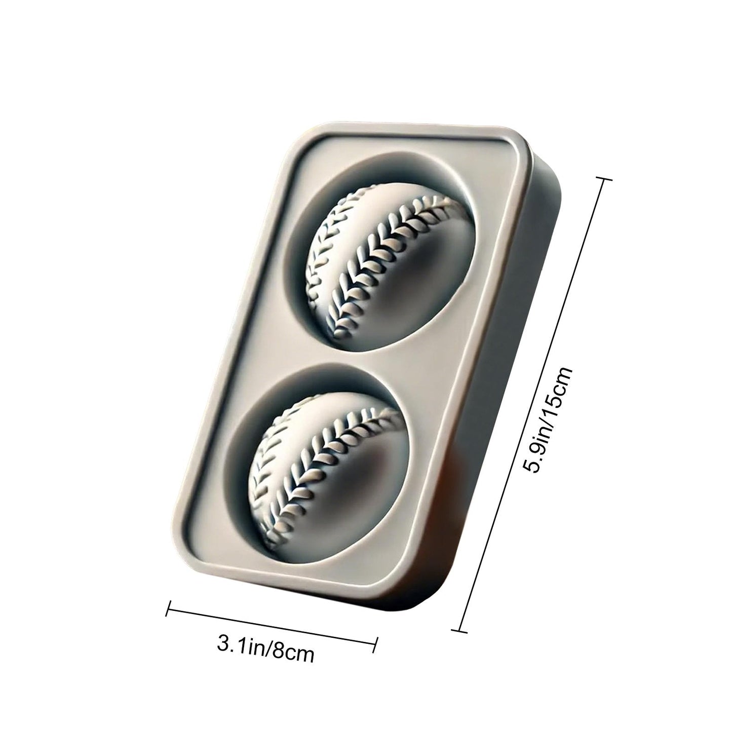 Baseball Ice Mold