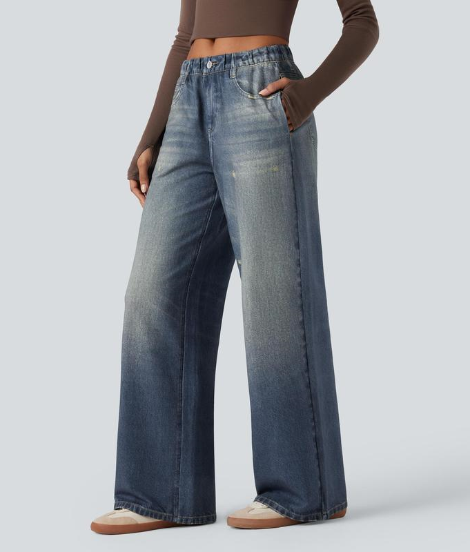 This Week Only: 50% Off 🔥 Wide Leg Jeans