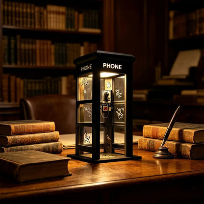 Vintage Phone Booth Ambient Lamp