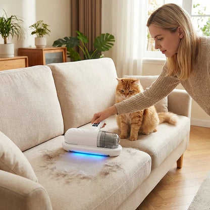 🔥NEW YEAR SALE - ONLY £15.99!!⚡50K+ SOLD!💝Bed Vacuum Cleaner with UV-C Light