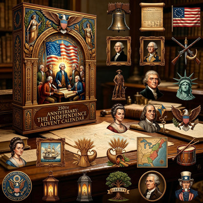 🇺🇸 America's 250th Anniversary: The Independence Advent Calendar（Be part of history）