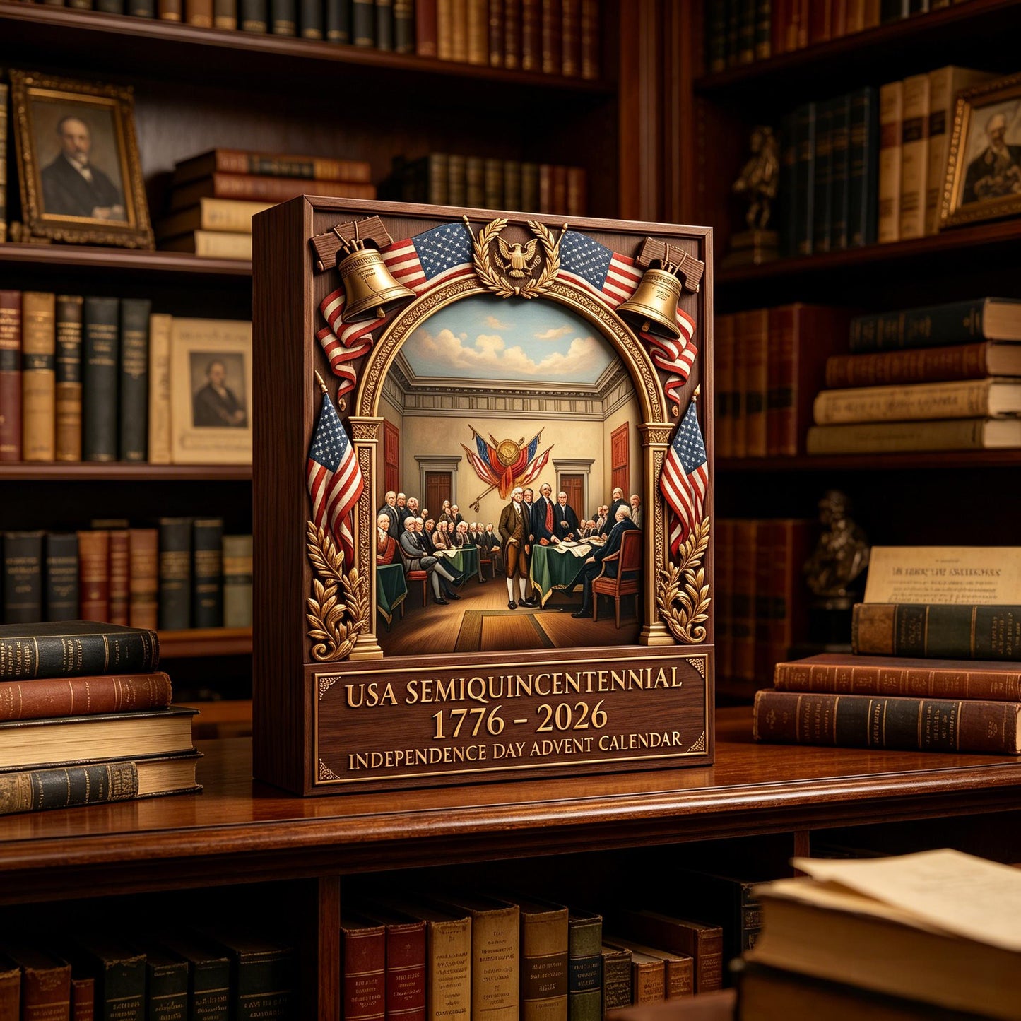 USA Semiquincentennial Advent Calendar: 24 Days of American Legacy