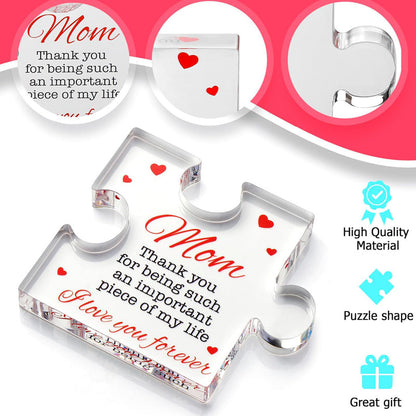 Crystal Clear Acrylic Thank You Gift for Loved Ones