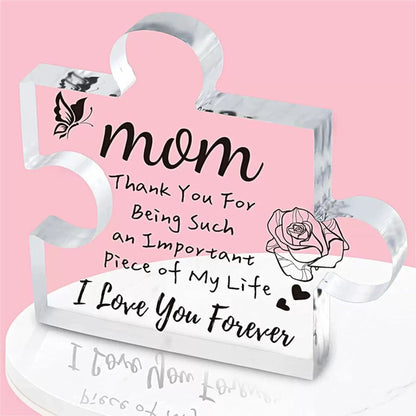 Crystal Clear Acrylic Thank You Gift for Loved Ones