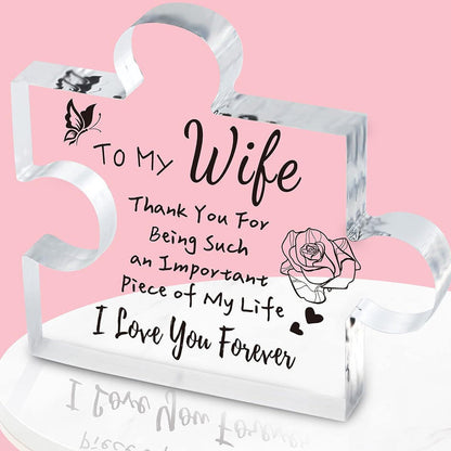 Crystal Clear Acrylic Thank You Gift for Loved Ones