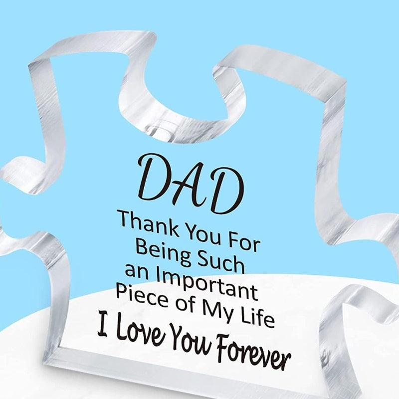 Crystal Clear Acrylic Thank You Gift for Loved Ones