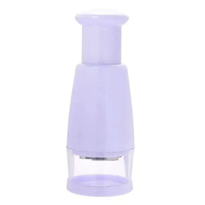 White Kitchen Slicer Pressing Food Chopper Cutter Vegetable Cooking Tool High Quality Easy Use Kitchen Gadgets